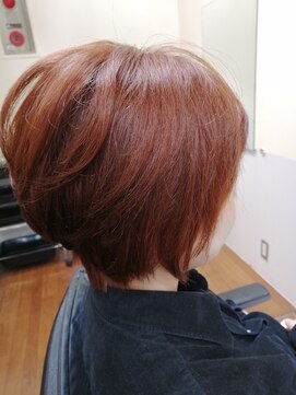 サンクスヘアー(Thanks hair) Thanks hair アプリコットオレンジ