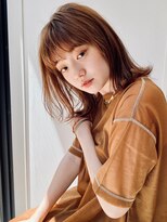 エムスラッシュ たまプラーザ(M.SLASH)&nbsp;大人かわいい/外ハネミディ/シークレットカラー/たまプラーザz