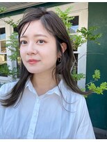 エルジン ヘアドレッサー ショップ(ELGIN HAIR DRESSER SHOP)&nbsp;【saya】色落ちも可愛いオリーブグレージュ