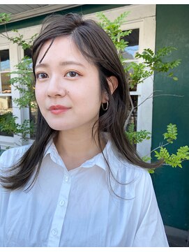 エルジン ヘアドレッサー ショップ(ELGIN HAIR DRESSER SHOP) 【saya】色落ちも可愛いオリーブグレージュ