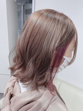 ストレータ バイ マリオ(Strata by mario) 【mami】インナーカラー×ピンク