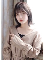 グランアージュ 池袋東口店(grandage)&nbsp;小顔ぷっっとボブ×ネオシースルーバング大人可愛い20代30代40s2