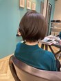 オーブ ヘアー アリア 広島尾道店(AUBE HAIR aria) 後ろ姿も可愛いショート！