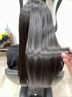 【極上の艶感】髪質やダメージでお悩みの方、美しいロングヘアを手に入れたい方にオススメのサロン◇