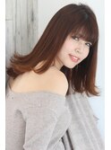 大人かわいい#美髪#ネビージュ#ホワイトグレージュ#こなれミディ