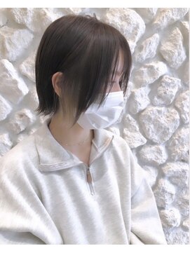 モアナバイヘッドライト 曽根店(Moana by HEADLIGHT) Moana#イヤリングカラー#ショートボブ#耳掛け