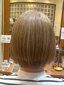 ヘア ショップキャリー ハイトーン縮毛矯正