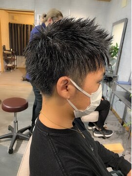 リル(lil) メンズショート【イルミナカラー/宇都宮美容室/鹿沼美容室】