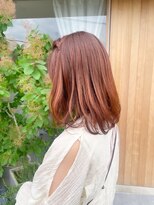 ゴカン(Gokan)&nbsp;大人ガーリーオレンジブラウンプリカール/tsukasa