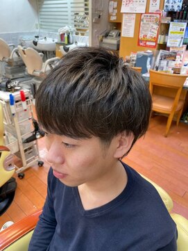 ワタベ(WATABE) 刈り上げマッシュ