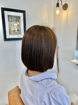 トロヘアー(TORO HAiR) CMC縮毛矯正×重めボブ