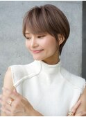 前髪あり大人ショート20代30代40代【AIN.表参道】川原大地