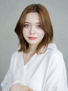 アイティー バイ アルバム 浦和店(IT by ALBUM) くびれミディアム_マチルダボブピンクベージュ_9617