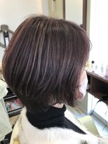 ヘアーズ ジール(hair's Zeal)&nbsp;白髪ぼかしハイライト・ピンク