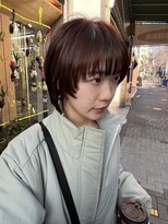 ラプト(rapt)&nbsp;チェリーレッドのマッシュボブウルフ