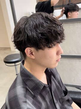 スイッチ(men's SWITCH) 大分シャドウパーマツイストスパイラルツーブロックマッシュ