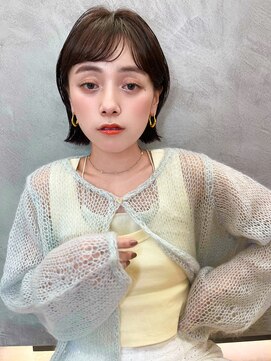 ロンドプロフィール 浦和(Lond profil) 中川 前髪カット顔まわり似合わせ外ハネくびれミディ