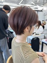 ビューナゴヤ 名駅(VIEW NAGOYA)&nbsp;前髪カタログ/イメチェンスタイル／ウェーブパーマ/こなれミディ