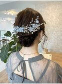 ヘアセット【ミディアムアップスタイル】
