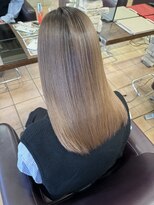 リー 甲子園(Lee)&nbsp;髪質改善カラー　ハイトーンベージュ