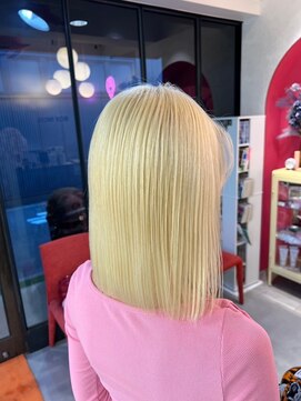 ボックスミコ(Box mico.) リタッチのみで続ける☆ブロンド☆