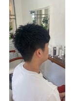 ヘアーアンドメイクアップモパ メンズカット