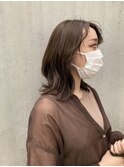透け感レイヤースタイル(池袋/池袋西口/髪質改善/ケアカラー)
