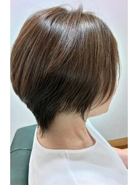 ヘアアトリエ ナイン 岡部店(hair atelier nine) メルティーカラー/似合わせカット/ウェーブミディアム/福島市