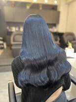 ブレンド 渋谷(BLend)&nbsp;縮毛矯正.レイヤーカット.ブルーブラック.髪質改善. 黒髪