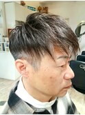大人のツーブロック