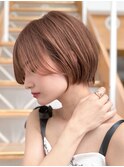 刈り上げボブ　姫カットレイヤー　ブルーカラー