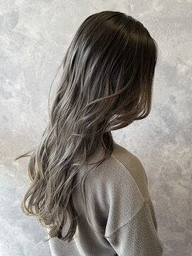 ザ ラブズ ラフズ ヘアー 本店(the loves laughs hair) 透明感グレージュ/外国人風/ウェーブ