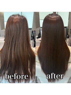 ルミス 銀座(Lumis) ストレートスタイル/艶髪/髪質改善/縮毛矯正/銀座/東銀座