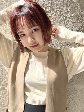 アンフレール ニュアンス外はねボブ