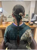 卒業式着付けヘアセット