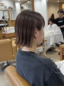 メアリー バイ メリー(marry by merry) 【立町メアリーバイメリー】☆切りっぱなしボブ×ベージュ☆