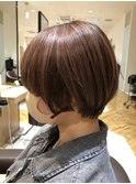 大人ショートボブ