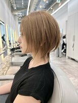 ダブルトーキョー シブヤ(W-TOKYO SHIBUYA)&nbsp;No Styling でも可愛いショートウルフ　ハイライト　ウルフ