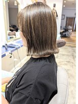 ナルヘアー 越谷(Nalu hair)&nbsp;結べるボブ/白髪ぼかし/髪質改善