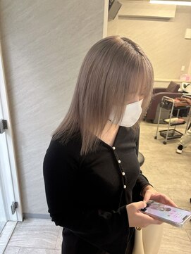 ノーバル バイ シエスタ 池袋(NoVal by siesta) ミルクティーグレージュ