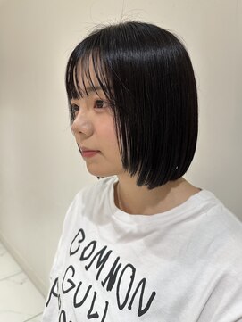 ザザ ZA/ZA 目白 【伸ばし途中でも大丈夫◎】顔まわりレイヤー×ボブ