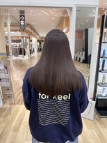 キセイ イオンモール新利府北館店(KISEI)&nbsp;髪質改善【質感再整カラー】×ベージュ