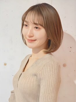 シンシア(sincere)の写真/sincere hair&treatmentは、顔周りの似合わせカットが得意なサロン！あなたの魅力を引き出します！