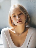 毛先に重みたっぷりボブ