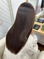 ユイマァル 倉敷店(YUIMARL)&nbsp;２０代３０代４０代ロング縮毛矯正髪質改善ストレートくせ毛乾燥