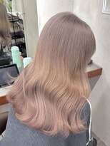 ニコ トウキョウ 渋谷(nico TOKYO)&nbsp;ダブルカラーミルクティーベージュハイトーン韓国レイヤー