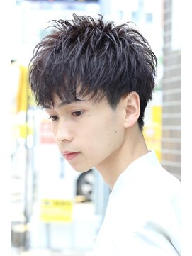 リップス レイ ギンザ(LIPPS Ray GINZA) ショートマッシュツーブロック刈り上げ