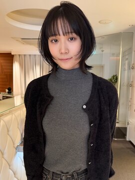 ヤヨイブレインズフェアリー(YAYOI BRAINS fairy) 自然にくびれるミディアムレイヤーボブ◎