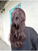 ハイライトはピンクでも可愛い