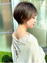 サンドパールス 仙台店(sand PALCE) 髪質改善/大人ガーリー/似合わせカット/ショートボブ前髪/仙台